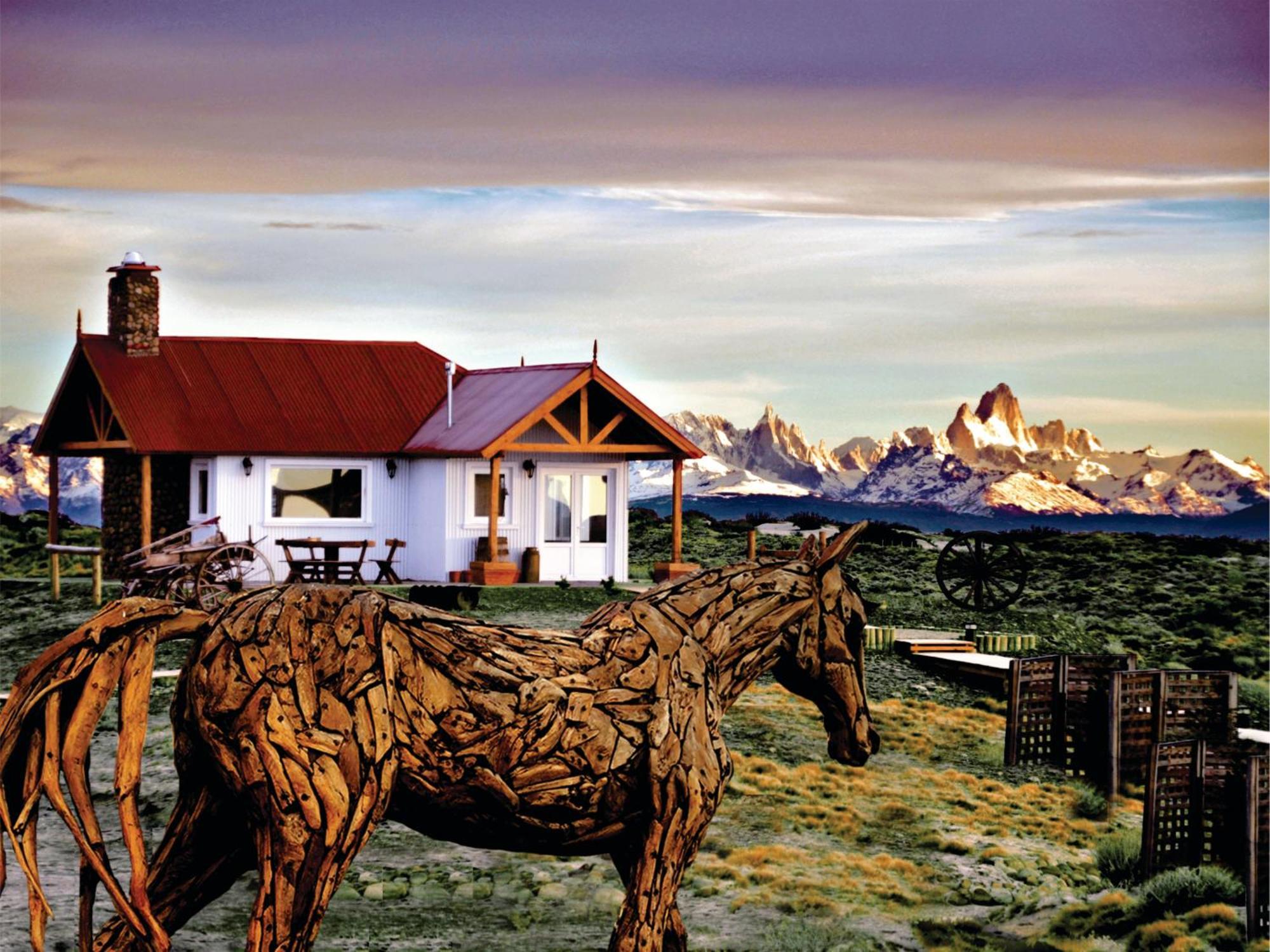 Estancia La Estela Lago Viedma Ngoại thất bức ảnh